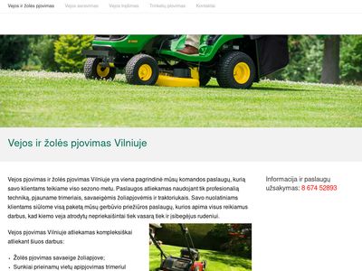 Vejos pjovimas | žolės pjovimas Vilniuje – dailiaplinka.lt
