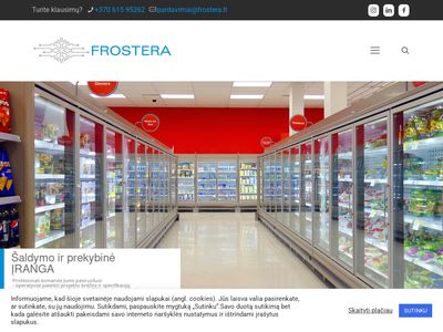 Frostera – Lietuvių  www.frostera.lt