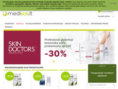 Medikos.lt – sveikatos ir grožio prekės – Medikos