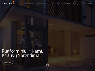 Barduva Group | Platforminiai keltuvai, Angarų vartai