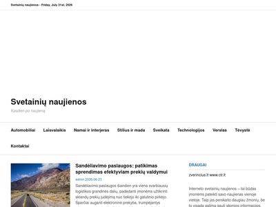 Svetainių naujienos – Kasdien po naujieną  pigisvetaine.lt