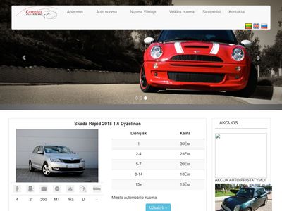 Automobilių nuoma – Carrenta.lt – Automobilių nuoma