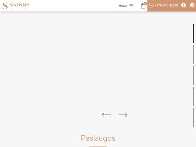 Skinny –  odos atnaujinimas lazeriu, masažas, aparatinė