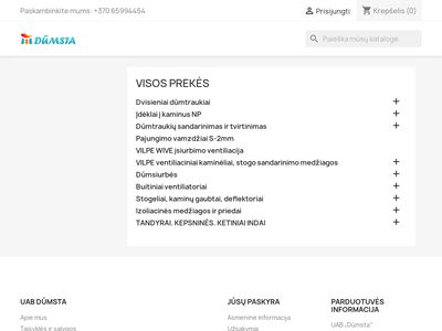 UAB „Dūmsta“  www.dumtakis.lt