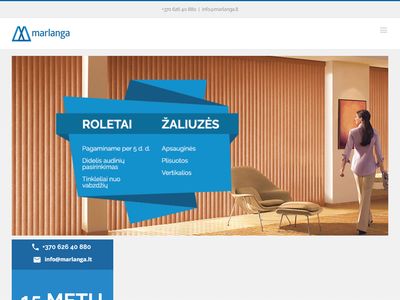 Plastikiniai langai – Roletai – Kaune Akcija  www.marlanga.lt