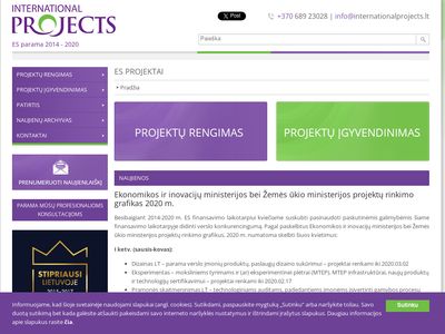 ES projektai 2014 – 2020. Europos sąjungos projektų rengimas