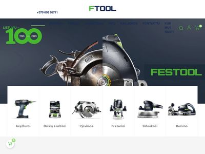 Festool irankiai ir Festool priedai – Festool Irankiai