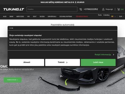 Tuning.lt  – tuning dalys, tiuningas, spoileriai automobiliams