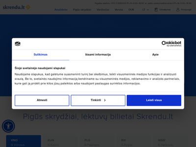 Pigūs skrydžiai | Lėktuvų bilietai | Aviabilietai | Paskutinės