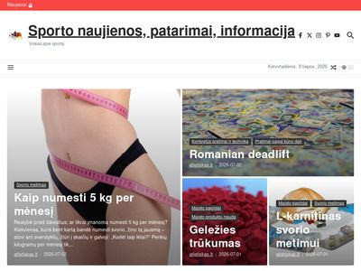 Atletiškas.Lt – Fitnesas, CrossFit, Kalistenika, TRX