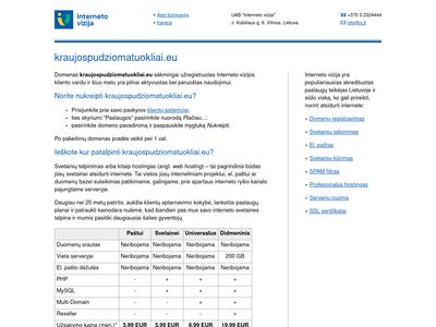Kraujospūdžio matuokliai  kraujospudziomatuokliai.eu