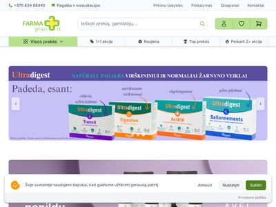 Vaistinė | Vaistinė internete | FarmaPlius.lt  www.farmaplius.lt