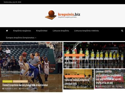 Krepšinis, krepšinio naujienos | Krepsinis.biz    www.krepsinis.biz
