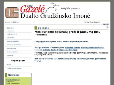 Dualto Grudžinsko Įmonė – DG Įmonė  www.dualtas.lt