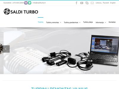 Turbinų remontas, turbokompresorių remontas, turbokompresorių