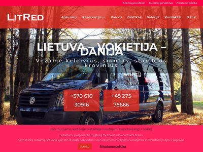 LIETUVA – DANIJA – LIETUVA  www.litred.lt