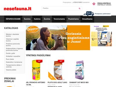 ŽEMŲ KAINŲ LYDERIS!  www.nesefauna.lt