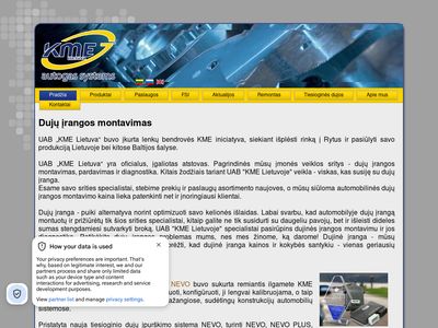 KME Lietuva – automobilių dujų įranga  www.kme.lt