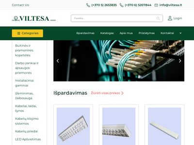 Elektros prekės internetu | Didmeninė, mažmeninė prekyba | UAB