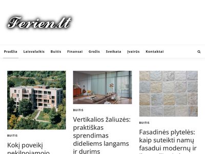 Ferien.lt – tik tai kas tau svarbu!  www.ferien.lt