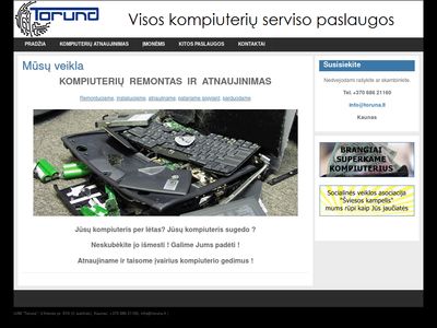 UAB „Toruna” | Visos kompiuterių serviso paslaugos