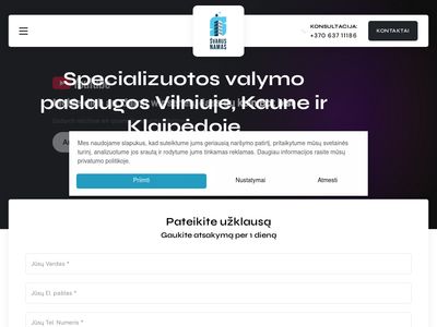 Švarus namas | Laiptinių valymo ir teritorijos priežiūros