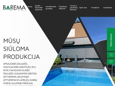 Žaliuzės namams | Baremarytai.lt  www.baremarytai.lt