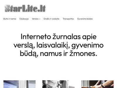 StarLite.lt | Gyvenimo būdo žurnalas internete  www.starlite.lt