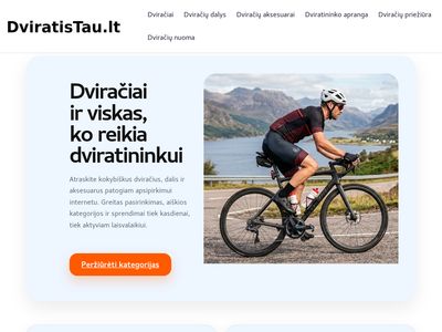Dviratis Tau   www.dviratistau.lt