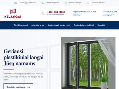 UAB KE LANGAI  www.ke-langai.lt