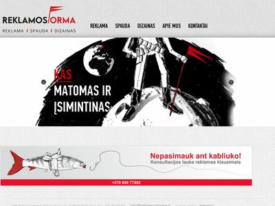 Lauko reklamos gamyba – Reklamos Forma  www.reklamosforma.lt