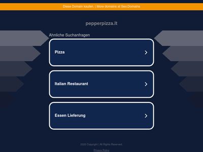 www.pepperpizza.lt  Picos | PepperPizza.lt