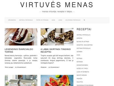 www.virtuvesmenas.lt  Virtuvės menas