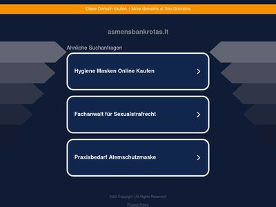Asmens bankrotas | Fizinių asmenų bankrotas  www.asmensbankrotas.lt