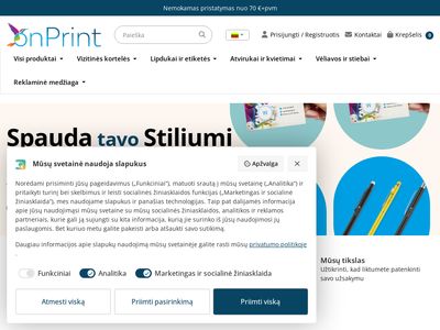 Skrajučių,lankstinukų,blankų spausdinimas aukštos kokybės