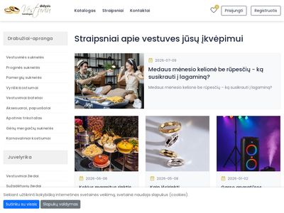 Didysis Vestuvių Katalogas | Vestuvės | Nemokama Registracija