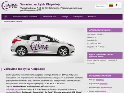 Vairavimo mokykla Klaipėdoje (automokykla) | vairavimo.lt
