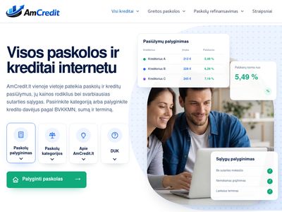 AmCredit.lt – Greitos paskolos internetu  www.amcredit.lt