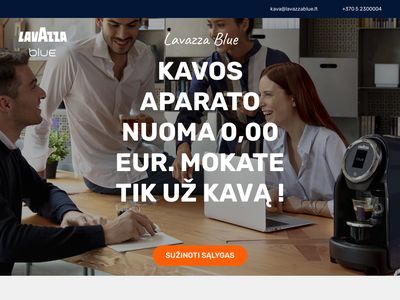 Lavazza Espresso Kavos aparatai – UAB Itališka kava