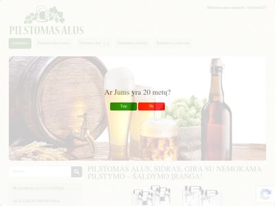 Pilstomas alus, sidras, gira | PilstomasAlus.lt  www.pilstomasalus.lt