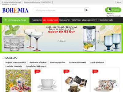 www.bohemia.lt  Atsiprašome