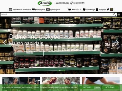 Maisto Papildai Sportui | adiada.lt  www.adiada.lt