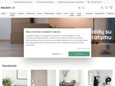 www.baldustandartas.lt  Baldai internetu