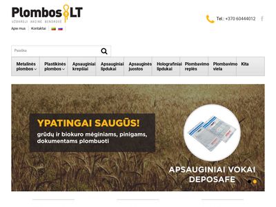 Pagrindinis puslapis | Plombos.lt  www.plombos.lt
