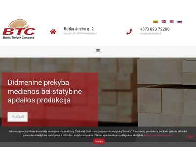 Apie mus | https://baltictimber.lt  www.baltictimber.lt