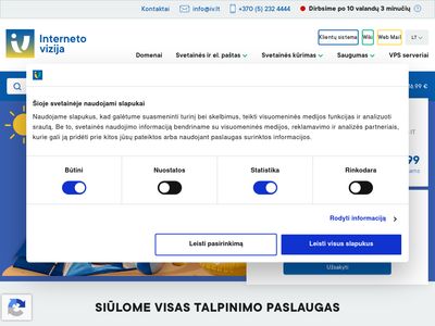 Interneto vizija – Visos interneto svetainių talpinimo