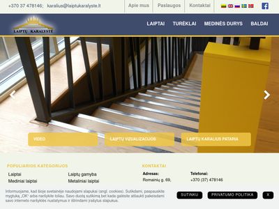 Staircase, staircase manufacturing in Kaunas| laiptukaralius.lt