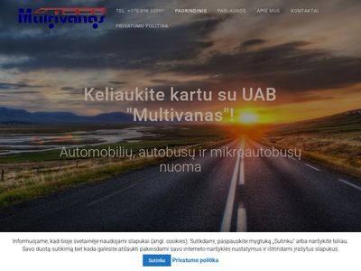 Autobusų ir mikroautobusų nuoma | Pagrindinis | UAB "Multivanas