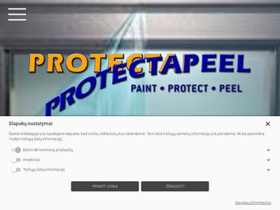 nulupama apsauginė danga  protectapeel.lt
