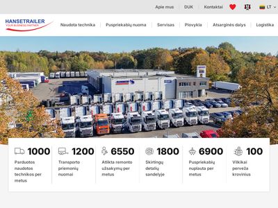 Puspriekabių ir Vilkikų Pardavimas. Nuoma. Servisas @ Hanse Trailer